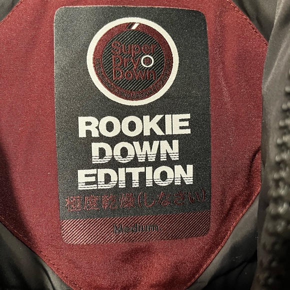 Superdry Rookie down filled winter jacket. Medium - Picture 4 of 4